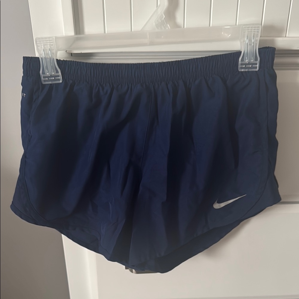 Nike Blue Athletic Shorts Lightweight Performance
